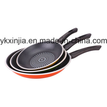 3PCS Aluminium Non-Stick Silk Siebdruck Fry Pan, Kochgeschirr